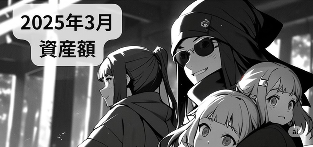 2025年3月の資産額