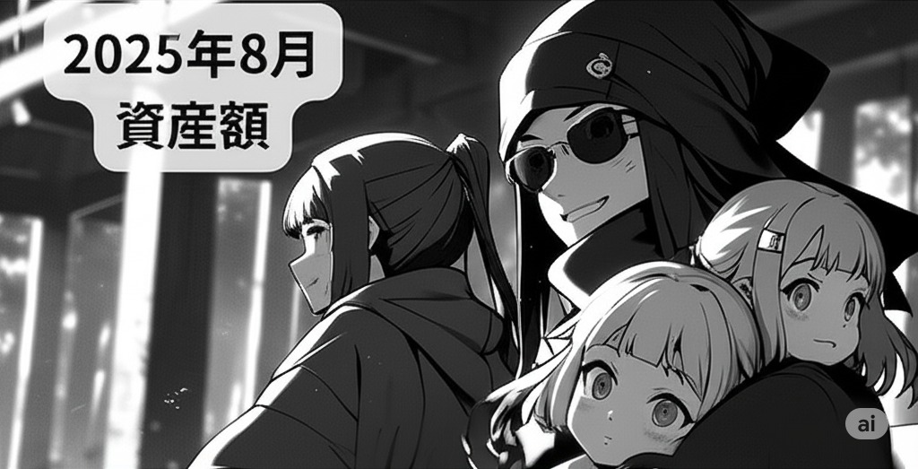 2025年8月資産額