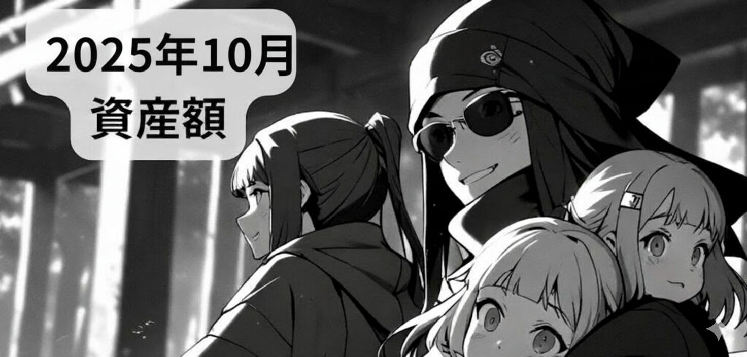 2025年10月の資産額
